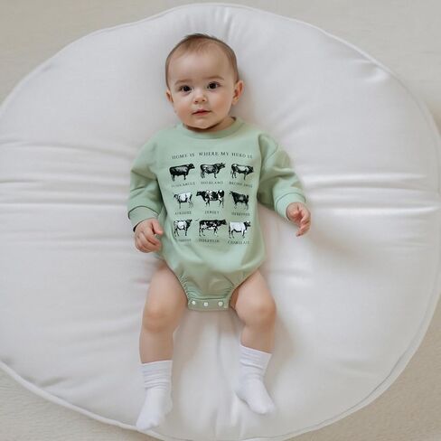 Newborn Baby Boy Fall Outfit Romper Hunting Embroidery Onesie Jumpsuit Bodysuit Cute Infant Clothes 3 6 12 18 Months in Kuwait