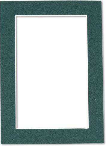 6x8 MAT BEVEL CUT for 4x5 - FREET FREET FOREST GREET PROBOARD مع لوحة دعم واضحة تمامًا ، حقيبة حصيرة صور ختم ذاتية - للصور ، الصور ، تأطير - سماكة ذات 4 طبقات in Kuwait