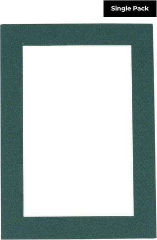 6x8 MAT BEVEL CUT for 4x5 - FREET FREET FOREST GREET PROBOARD مع لوحة دعم واضحة تمامًا ، حقيبة حصيرة صور ختم ذاتية - للصور ، الصور ، تأطير - سماكة ذات 4 طبقات in Kuwait