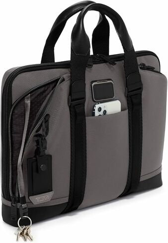 TUMI - Alpha Bravo Academy Brief - Compact Laptop Briefcase - Travel Laptop Bag - 11.8" X 15.5" X 2.0" - For 15" Laptop in Kuwait