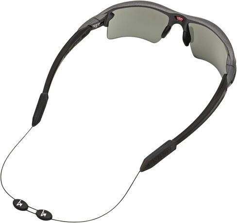 حزام كابل Luxe Performance قابل للتعديل بدون ذيل وحزام نظارات شمسية وحامل نظارات للنظارات الشمسية أو النظارات أو النظارات الطبية - Luxe Clear 14" in Kuwait