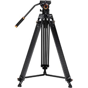 Professional Quad Tube Aluminium 72" Tripod for Sony Alpha a7 (Fluid Head) in Saudi Arabia