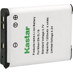 Kastar Compatible Battery 1 Pack Replacement for Nikon EN-EL19, Sony NP-BJ1 Battery and Nikon Coolpix S2700 S2750 S2800 S3500 S3600 S3700 S5200 S5300 S6600 S6700 S6800 S6900 S7000, Sony DSC-RX0 Camera in Saudi Arabia