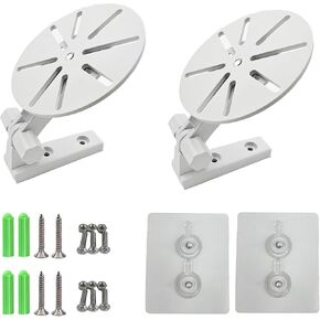 Wall Camera Mount Compatible with Tapo C210/ C200 and Kasa Indoor Pan EC70/ EC71/ KC410S, Adjustable Angles Bracket 180 Degree Rotation Easy to Install TP-Link Security Camera Bracket 2 Pack in Saudi Arabia