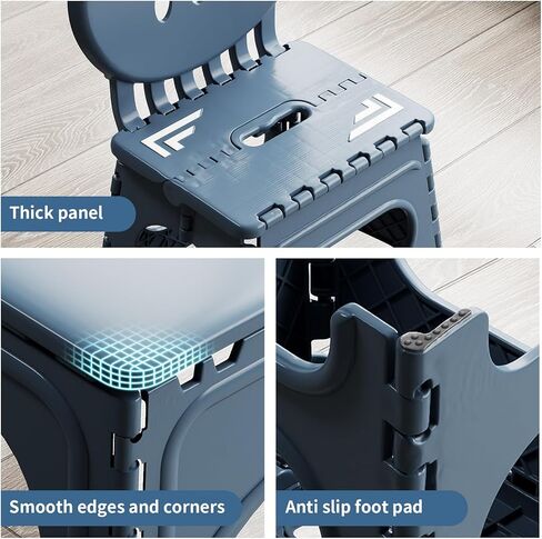 UNICOO® Kids Folding Table and Chairs Set, Kids Table and Chairs Foldable, Foldable Activity Table, Portable Picnic Table, Ideal for Indoor and Outdoor Use, Durable and Easy to Store (599)(Teal) in Kuwait