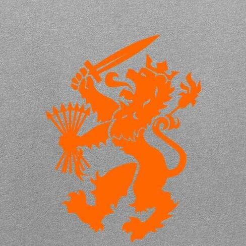 Pop Threads Holland Soccer Dutch Lion National Team Crest Infant Baby Boy Girl Bodysuit in Kuwait