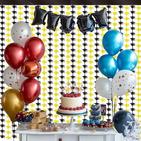 Goer Foil Starter Backdrop لحفلة عيد الميلاد | الدعائم المعدنية لتصوير الباحثين لحفلة البكالوريوس | ليلة رأس السنة ، زينة حفل التخرج (كرة ديسكو الفضية ، عدد 2 (حزمة 1)) in Kuwait