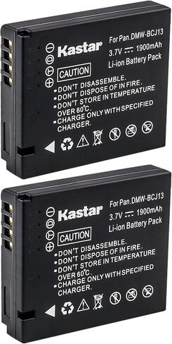 Kastar Battery 2 Pack for Leica BP-DC10, BP-DC10-E, BP-DC10-U, BPD10 and Leica D-Lux 5, D-Lux 6 Digital Cameras in Saudi Arabia