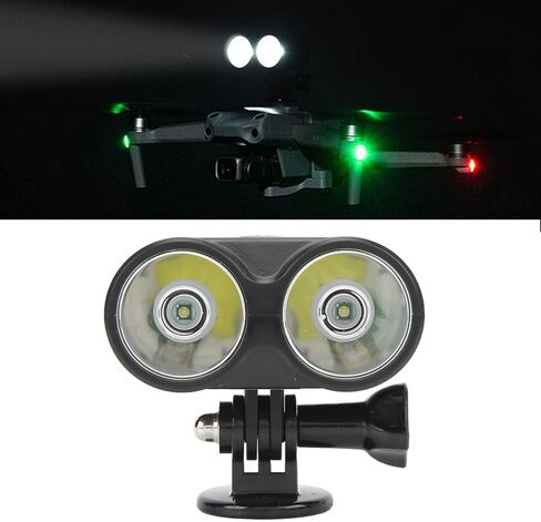 Drone Night Flight Lights, 4 Modes Drone Night Light for FPV, for AIR 2S, Mavic AIR 2, for Mavic 2 Drone Owl Searchlight, LED Light Searchlight for Drone Fishing, Bait Release in Saudi Arabia
