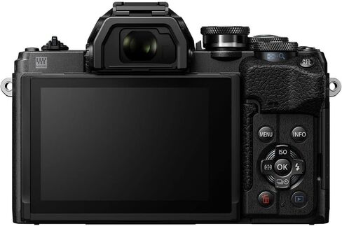Olympus OM-D E-M10 Mark IV Digital Camera with M.Zuiko Digital ED 14-42mm f/3.5-5.6 EZ and M.Zuiko Digital ED 40-150mm f/4.0-5.6 R Lenses (Black) (2 Items) (Renewed) in Saudi Arabia