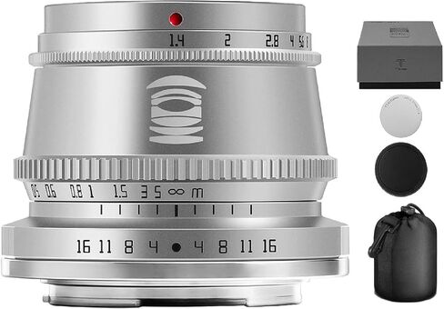 Ttartisan 35mm F1.4 APS-C تنسيق العدسة اليدوية الفتحة الكبيرة متوافقة مع Fuji Fujifilm X-Mount X-A1 X-A10 X-A2 X-A-A-A5 X-H1 X-T1 X-T10 X-T2 X-T20 X-T100 X-Pro2 in Kuwait