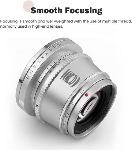 Ttartisan 35mm F1.4 APS-C تنسيق العدسة اليدوية الفتحة الكبيرة متوافقة مع Fuji Fujifilm X-Mount X-A1 X-A10 X-A2 X-A-A-A5 X-H1 X-T1 X-T10 X-T2 X-T20 X-T100 X-Pro2 in Kuwait