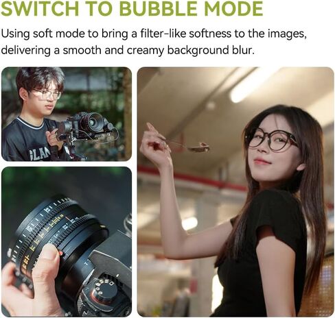 TTArtisan 35mm T2.1 Cine Lens for Sony E Mount Full Frame Manual Dual Bokeh Cinematic Lens Video Film,Compatible with Sony A7III, A7RIV,A7R4, A9, FX3, A6400 in Saudi Arabia