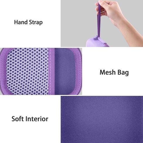 Camera Case for CHUZHAO Vintage Mini Digital Camera,Compatible with Portable TLR Style Retro Compact Small Pocket Autofocus Camera(Purple Case) in Kuwait