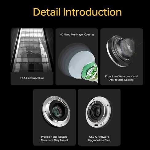 Viltrox AF 28mm F4.5 عدسة فطيرة الإطار الكامل لـ Nikon-Z Mount ， عدسة زاوية واسعة الحجم تتوافق مع Nikon Z Mount Camer in Saudi Arabia