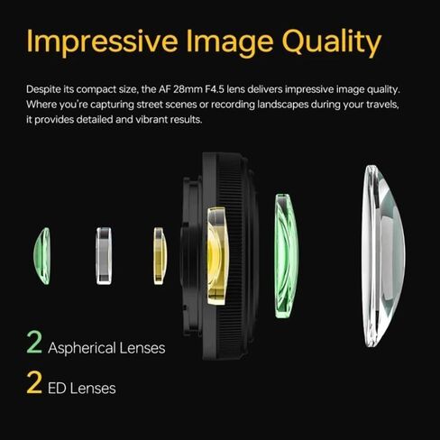Viltrox AF 28mm F4.5 عدسة فطيرة الإطار الكامل لـ Nikon-Z Mount ， عدسة زاوية واسعة الحجم تتوافق مع Nikon Z Mount Camer in Saudi Arabia