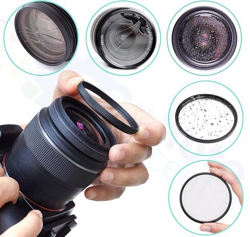مرشح حماية HD UV UV UV متعدد الأطوار مع غطاء غطاء العدسة لـ Canon EF 24-105mm F3.5-5.6 هو عدسة STM in Saudi Arabia