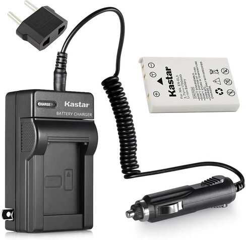 Kastar Battery 1-Pack + Charger Kit for Nik EN-EL5, Nik MH-61 Work with Nik Coolpix 3700, 4200, 5200, 5900, 7900, P3, P4, P80, P90, P100, P500, P510, P520, P530, P5000, P5100, P6000, S10 Cameras in Saudi Arabia