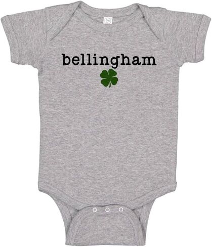 TATY Kids Bellingham Shamrock Baby Infant Bodysuit in Kuwait
