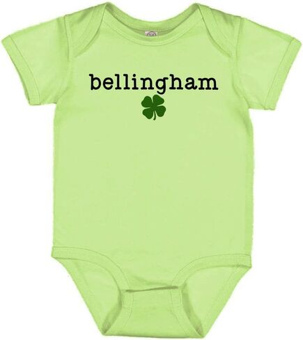 TATY Kids Bellingham Shamrock Baby Infant Bodysuit in Kuwait