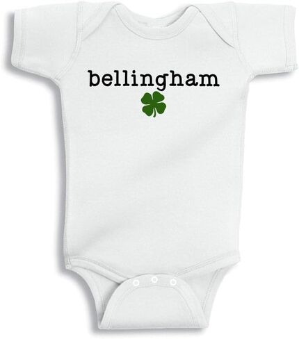 TATY Kids Bellingham Shamrock Baby Infant Bodysuit in Kuwait