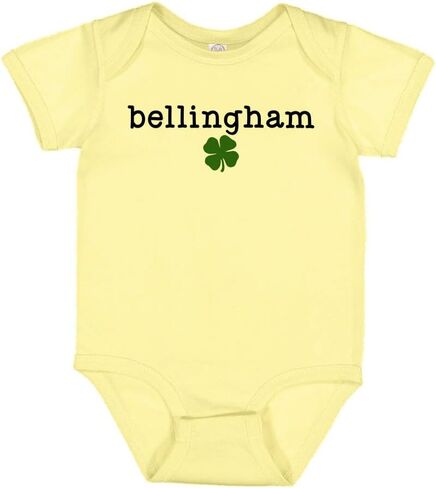 TATY Kids Bellingham Shamrock Baby Infant Bodysuit in Kuwait