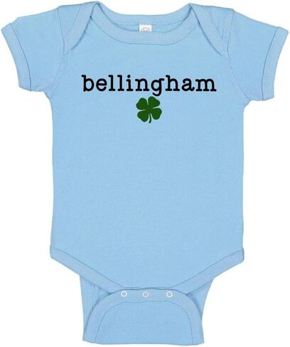TATY Kids Bellingham Shamrock Baby Infant Bodysuit in Kuwait