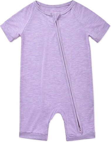 Bamboo Viscose Baby Romper 2 Way Stipper Short Sleeve Bodysuit Soft Loving Baby Baby Toddler One Point in Saudi Arabia