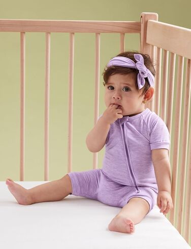Bamboo Viscose Baby Romper 2 Way Stipper Short Sleeve Bodysuit Soft Loving Baby Baby Toddler One Point in Saudi Arabia