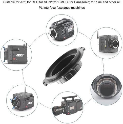 غطاء الجسم الأمامي للكمانة البلاستيكية العالمية من أجل Arri Arriflex Alexa Red Epic in Saudi Arabia