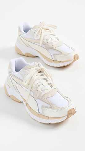 PUMA WOMENS TEVERIS NITRO SELFLOVE LACE UP أحذية أحذية غير رسمية - أبيض in Kuwait