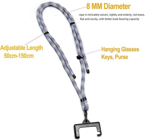 جهاز التحكم عن بُعد Lanyard لـ DJI Neo Air 3 3S Mini 2 3 4 Pro Mavic 3 Drone Crossbody Strap متوافق مع DJI RC-N1 N2 N3 Controller in Kuwait