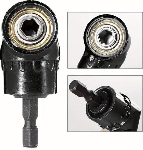 105-Degree Right Angle Adapter for Electric Screwdrivers Hex Shank Tool for Tight Spaces and Angled Applications in Saudi Arabia