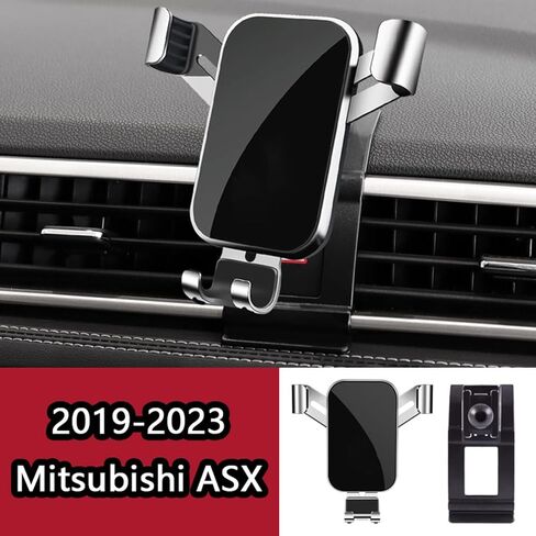 Car Phone Mount for Mitsubishi ASX 2019-2023, 360° Rotation Adjustable Holder, Secure Grip, Easy One Hand Use, Hands Free for Safe Driving, Durable Everyday Design,C Red in Saudi Arabia