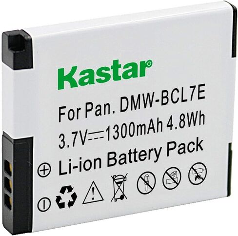 Kastar 1-Pack DMW-Bcl7e استبدال البطارية لـ Panasonic Lumix DMC-F5 ، Lumix DMC-FH10 ، Lumix DMC-FS50 ، Lumix DMC-SZ3 ، Lumix DMC-SZ8 ، Lumix DMC-SZ9 ، Lumix DMC-SZ10 in Saudi Arabia
