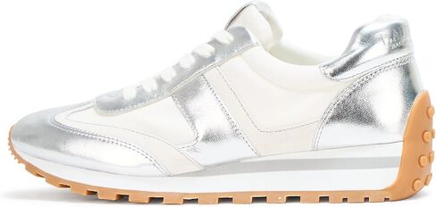 Lauren Ralph Lauren Women's Dani Metallic Leather & Suede Sneaker in Saudi Arabia