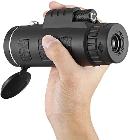 HD Digital Telescope Monoculars Compact Monocular Telescope Lightweight HD Clear Bright Images Optics Scope with Phone Mount Adapter Tripod for Adult Bird Watching Outdoor Hunting Travel in Saudi Arabia