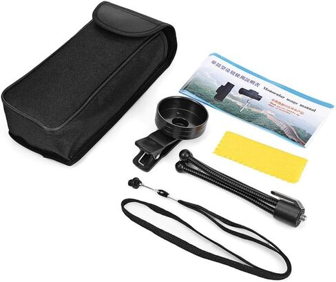 HD Digital Telescope Monoculars Compact Monocular Telescope Lightweight HD Clear Bright Images Optics Scope with Phone Mount Adapter Tripod for Adult Bird Watching Outdoor Hunting Travel in Saudi Arabia