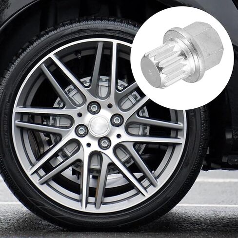 X AUTOHAUX ABC3/14PT Wheel Lock Lug Nut Anti Theft Wheel Lock Nut Screw Removal Key for VW for Audi in Saudi Arabia