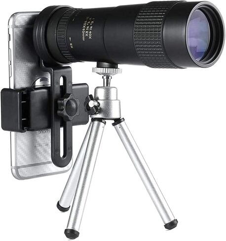 Monocular Telescope 10x30 HD Optical Monocular Dual Focus Adjustable Strobe Extension Tripod BAK4 in Saudi Arabia