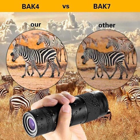 Monocular Telescope 10x30 HD Optical Monocular Dual Focus Adjustable Strobe Extension Tripod BAK4 in Saudi Arabia