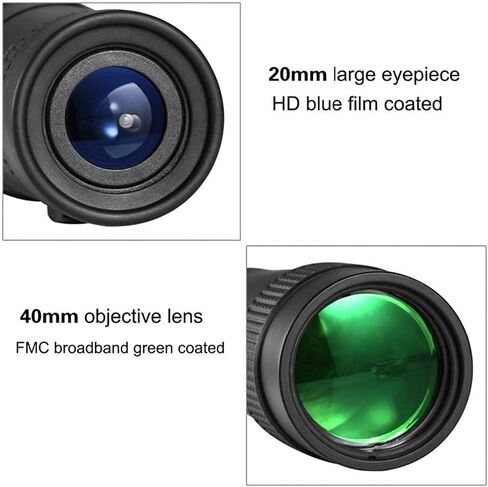 Monocular Telescope 10x30 HD Optical Monocular Dual Focus Adjustable Strobe Extension Tripod BAK4 in Saudi Arabia