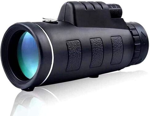 Telescope 40X60 Monocular Telescope Night Vision Hd High Power Mobile Telescope Fully Versatile Coated Optical Glass Lens + Phone Clip+Tripod in Saudi Arabia