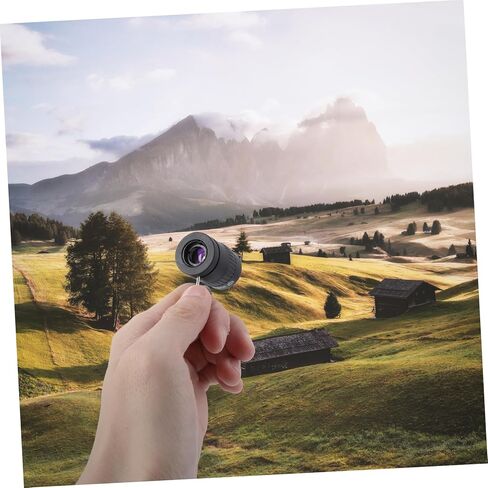 Doitool Ultra Compact Monocular Telescope للرياضة في الهواء الطلق ومشاهدة الطيور خفيفة الوزن النطاق البصري مع انتقال الضوء المتفوق المحمول الأسود المصغر in Kuwait