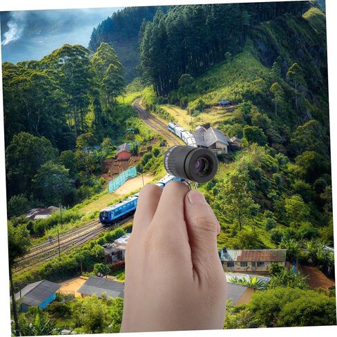 Doitool Ultra Compact Monocular Telescope للرياضة في الهواء الطلق ومشاهدة الطيور خفيفة الوزن النطاق البصري مع انتقال الضوء المتفوق المحمول الأسود المصغر in Kuwait