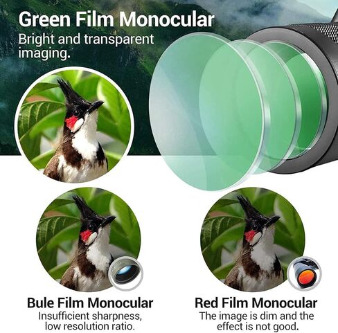 80x100 High Monocular Telescope Shockproof with Smartphone Holder Tripod Waterproof for Bird Watching Camping Hiking Concert Ball Game Monocular Children in Saudi Arabia
