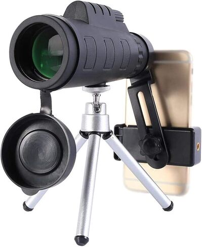 High Power Binoculars, Monocular 50x60 Monocular Telescope Hd Lens High ed Portable Dual Adjusting Zoom Small Outdoor Phone Clip for Indoor/Outdoor in Saudi Arabia