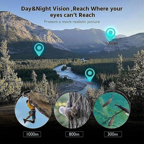 Monocular Telescope 40x60 High Power HD Monocular Dual with Smartphone Tripod for Bird Watching Camping Travel in Saudi Arabia