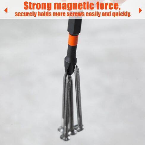 Impact Drill Tool Tough Phillips Power Bits 10pcs 2 Inch Impact Magnetic Phillips Bit Phillips Drive Bits 2 in Impact Tough Phillips Power Bits Hex Shank Cross Impact Driver Bits in Saudi Arabia