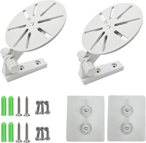 حامل كاميرا حائطي متوافق مع Tapo C210/ C200 وKasa Indoor Pan EC70/ EC71/ KC410S، دعامة زوايا قابلة للتعديل تدور 180 درجة، سهلة التركيب، دعامة كاميرا أمان TP-Link، عبوتان in Kuwait